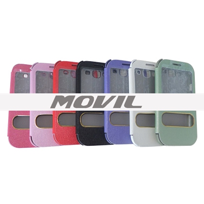 NP-853 Flip Cover con dos ventana con magnetico para Samsung I9300 NP-853 -6